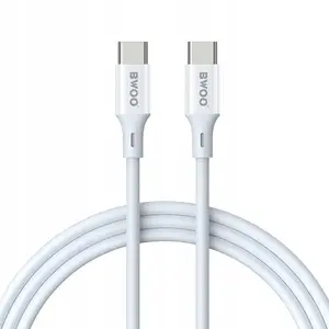 Кабель USB-C — USB-C StarTech 2 м 60 Вт, ABS + TPE, белый