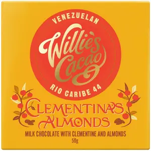 Šokolāde Willies Cacao Clementina's Almond 50 g — Willies Cacao