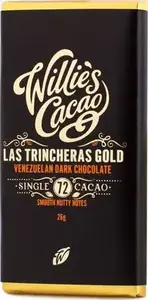 Шоколад Willies Cacao Las Trincheras Gold 72% какао 26 г
