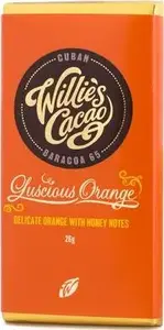 Šokolāde Willies Cacao Luscious Orange 65% kakao 26 g