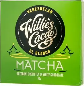 Šokolāde Willies Cacao Matcha Kotobuki zaļā tēja 50 g