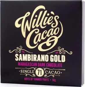 Šokolādes tāfelīte Willies Cacao Willie's Cacao 71% Sambirano Gold Madagaskara 50 g