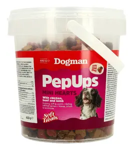 Treat for dog and cat Dogman 472524 — Turkey, Chicken, Lamb, Beef, 450 g, sugar-free