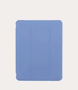 Чехол‑фолио TUCANO SATIN для iPad A16 (11‑е / 10‑е поколение) — спандекс и rPET, 320 г, синий
