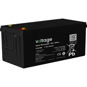 Lead‑acid AGM battery Voltage VE12-200 12V 200Ah (service life 6–9 years)