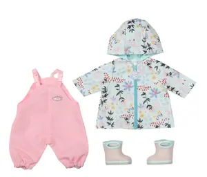 Lelles apģērbu komplekts ZAPF Baby Annabell Deluxe Rain Set — salokāms, 3+, 400 g