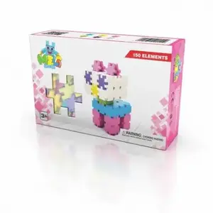 Building block set KeyCraft Klocki meli girls – 150 pieces, themed construction toy