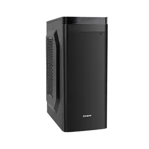 Computer case ZALMAN ZM-T5 Mini Tower — Black, supports Micro ATX/ATX, 2x 3.5" + 3x 2.5", 1x 5.25" bay