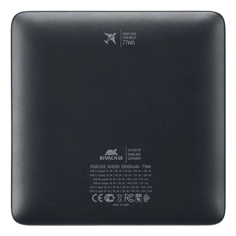 Rivacase Turbo 20000 mAh Power Bank Photo 4