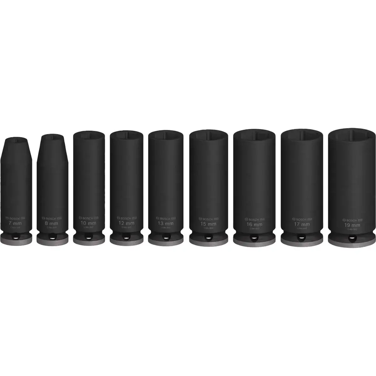 Ударный набор головок Bosch Professional PRO 3/8" 9 шт. Photo 2