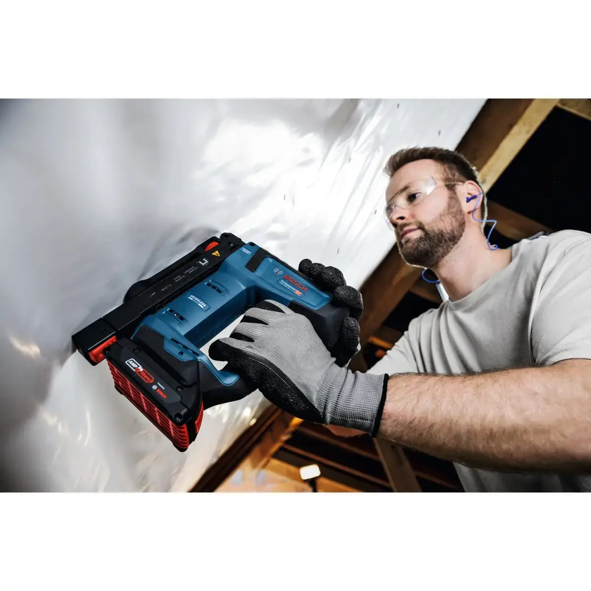 Bosch GTH 18V-14 Professional cordless wood stapler Photo 6