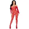 Кружевной боди-чулок leg avenue 89366 Photo 5