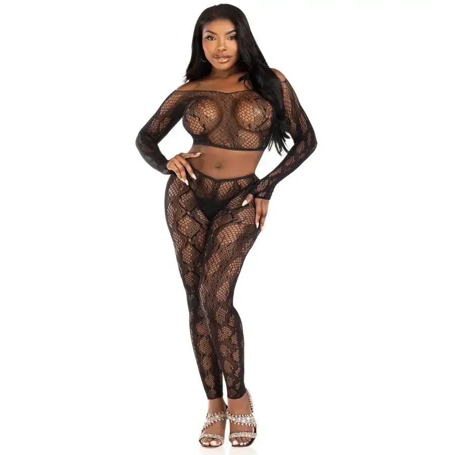 Leg Avenue топ и колготки без ступни — one size Photo 4