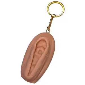 Keychain light diablo picante DIABLO PICANTE - VAGINA KEYCHAIN LIGHT TONE — compact LED key ring accessory
