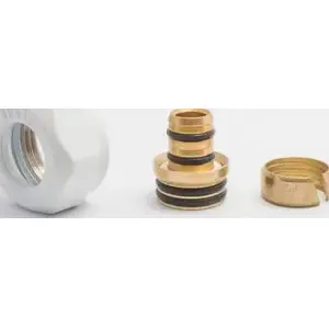 Compression Adapter Varioterm GW3/4" x 16x2 white for TWINS valves (ZZ16X206)