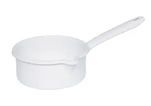 Cookware lid RIESS 0036-033 round white 0.75 L, Ø 14 cm, H 67 mm