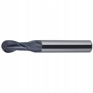 FANAR solid carbide milling cutter (end mill) FI 1.0 R0.5 2/50 Z2 HA4 VHM AT B230 X-MILL B230