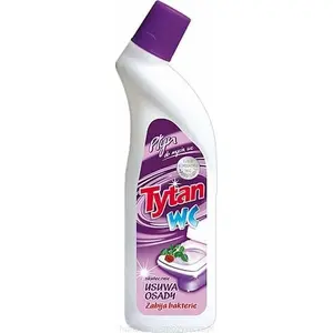 Жидкое средство для унитаза Tytan 700 мл — фиолетовый антисептик для туалета