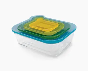 Storage set Joseph & Joseph Nest Rectangular Set 4.48 L, 4 pcs, 275×210×100 mm, multicolour