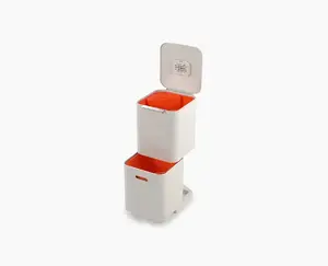 Waste & Recycling Bin Joseph & Joseph Totem Compact 40L Stone — 300 × 366 × 760 mm