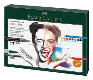 Colored pencil set Faber-Castell Discovery Set — 12 pieces, multicolour