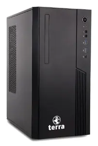 Terra Micro Tower Dators Intel Core i3-14100 8 GB DDR5-SDRAM 500 GB SSD Windows 11 Pro Melns