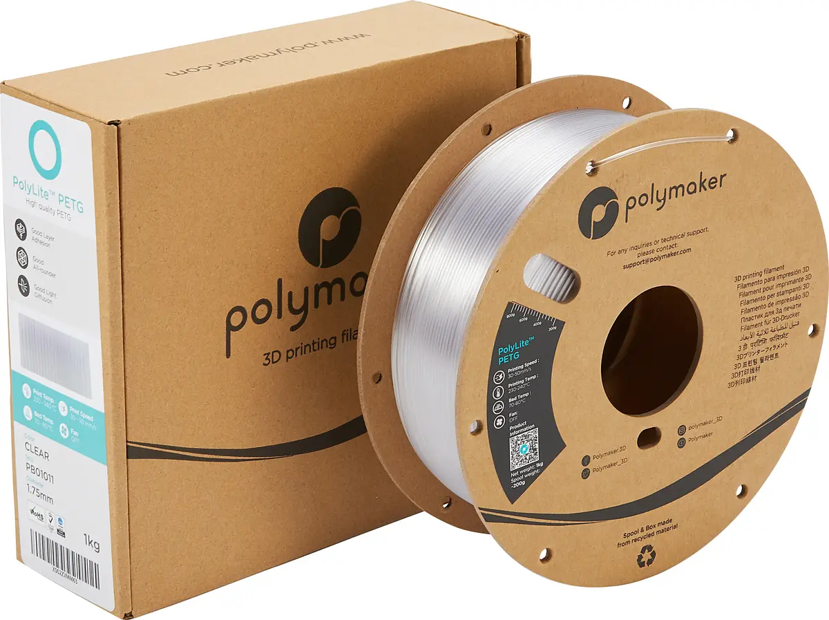 Polmask PB01011 PETG 1,75 мм 1 кг филамент Photo 2