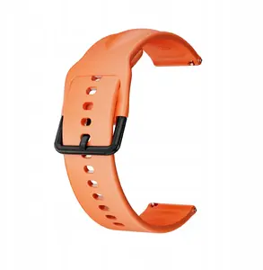 Garett Pay Adults 22 mm oranžs joslas siksniņa — silikona, platums 22 mm