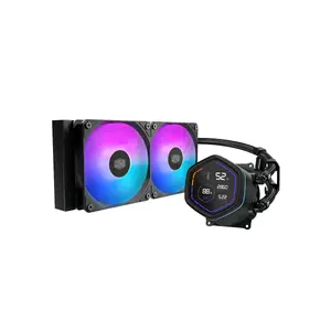 Cooler Master MasterLiquid Core Nex Digital Processor All-in-one liquid cooler 12 cm Black 1 pc(s)