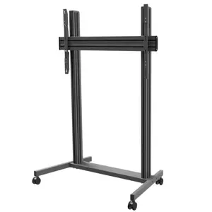 Video Conferencing Cart EDBAK TRE200 LFD for Monitor, Mobile Stand for Large Flat Display