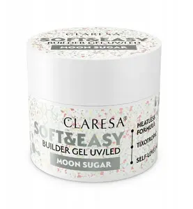 Гель для наращивания Activeshop CLARESA Soft&Easy Moon Sugar 45 г — строительный ногтевой гель