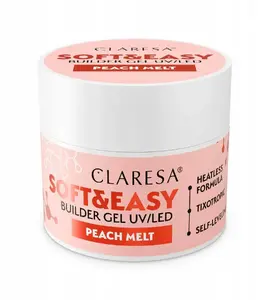 Gel builder ART.ROZNE CLARESA Soft&Easy peach shade 12 g
