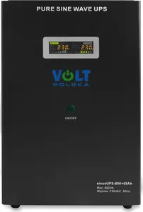 Источник бесперебойного питания Volt SINUS UPS 800 с аккумулятором 55Ah, выход 500/800 Вт