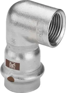Колено SANHA 90° из нержавеющей стали NIROSAN d28