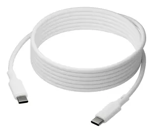 USB-C to USB-C cable d bramante re-charge IT 3 m — 100W, white