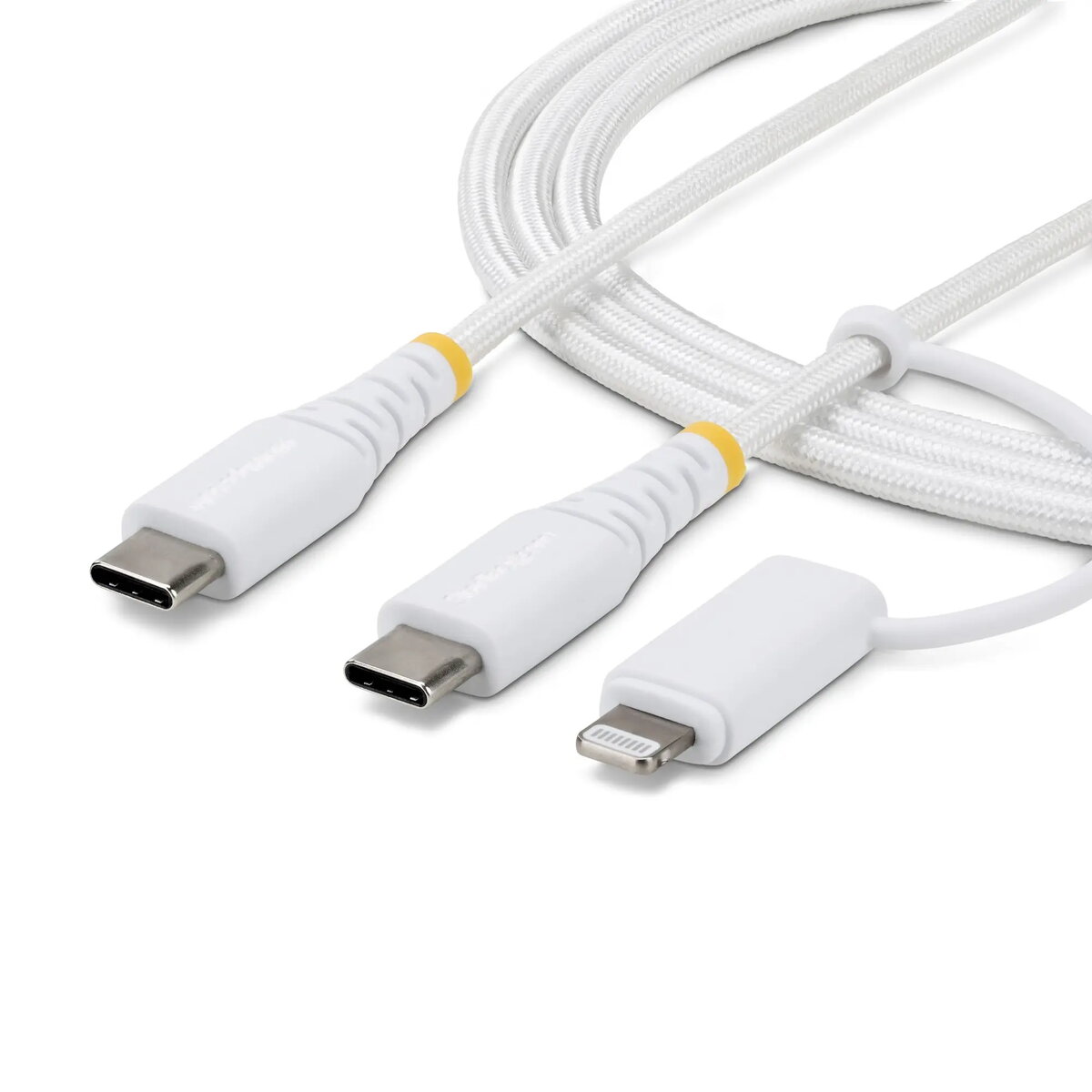 StarTech.com 1m 2-in-1 Izturīgs USB-C