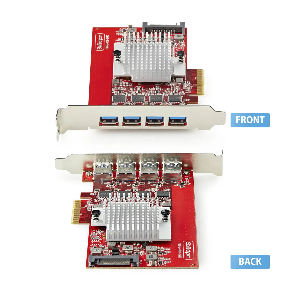 StarTech PCIe 3.0 карта USB-A 4 порта P10Q4A-USB-CARD Photo 3
