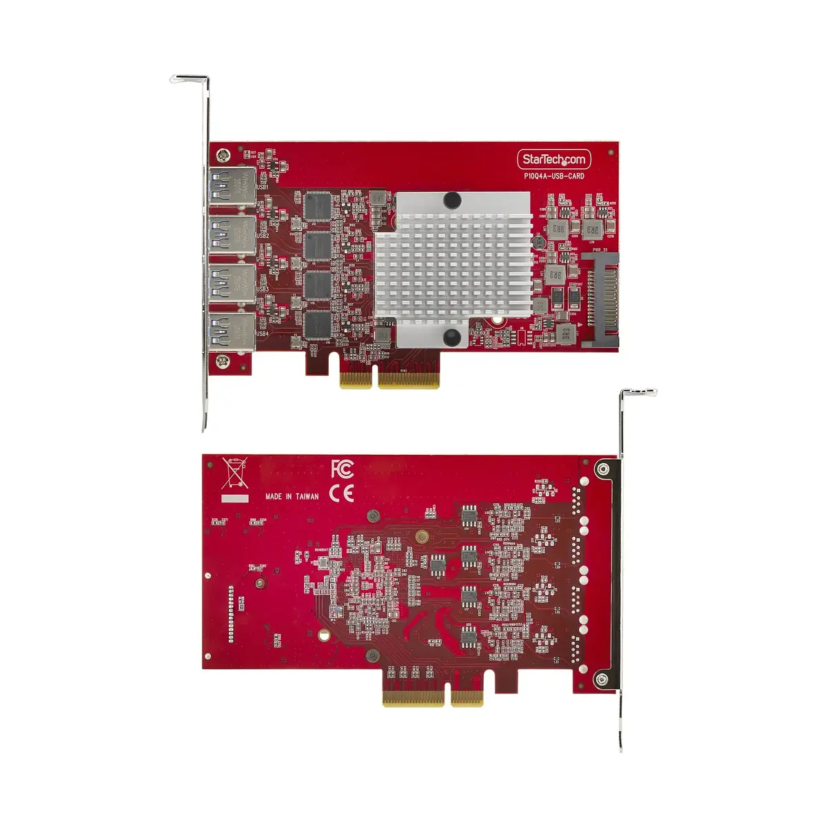 StarTech PCIe 3.0 карта USB-A 4 порта P10Q4A-USB-CARD Photo 4