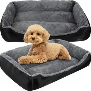 Purlov Pet Bed 60x45 cm for Dogs and Cats, Model 24288