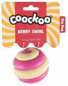 Gumijas rotaļlieta sunim COOCKOO Berry Swirl 7,5 cm