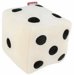 Plīša rotaļlieta kubs COOCKOO Roll the Dice 16×16×16 cm mājdzīvniekiem