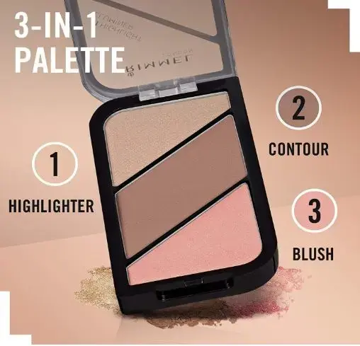 Rimmel Terra Sculpting Palette 002 Coral Photo 3
