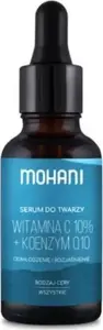 Face serum Mohani 30 ml — rejuvenating and brightening with 10% vitamin C and coenzyme Q10