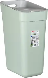 Trash bin Keter 251952 green — outdoor/indoor waste container