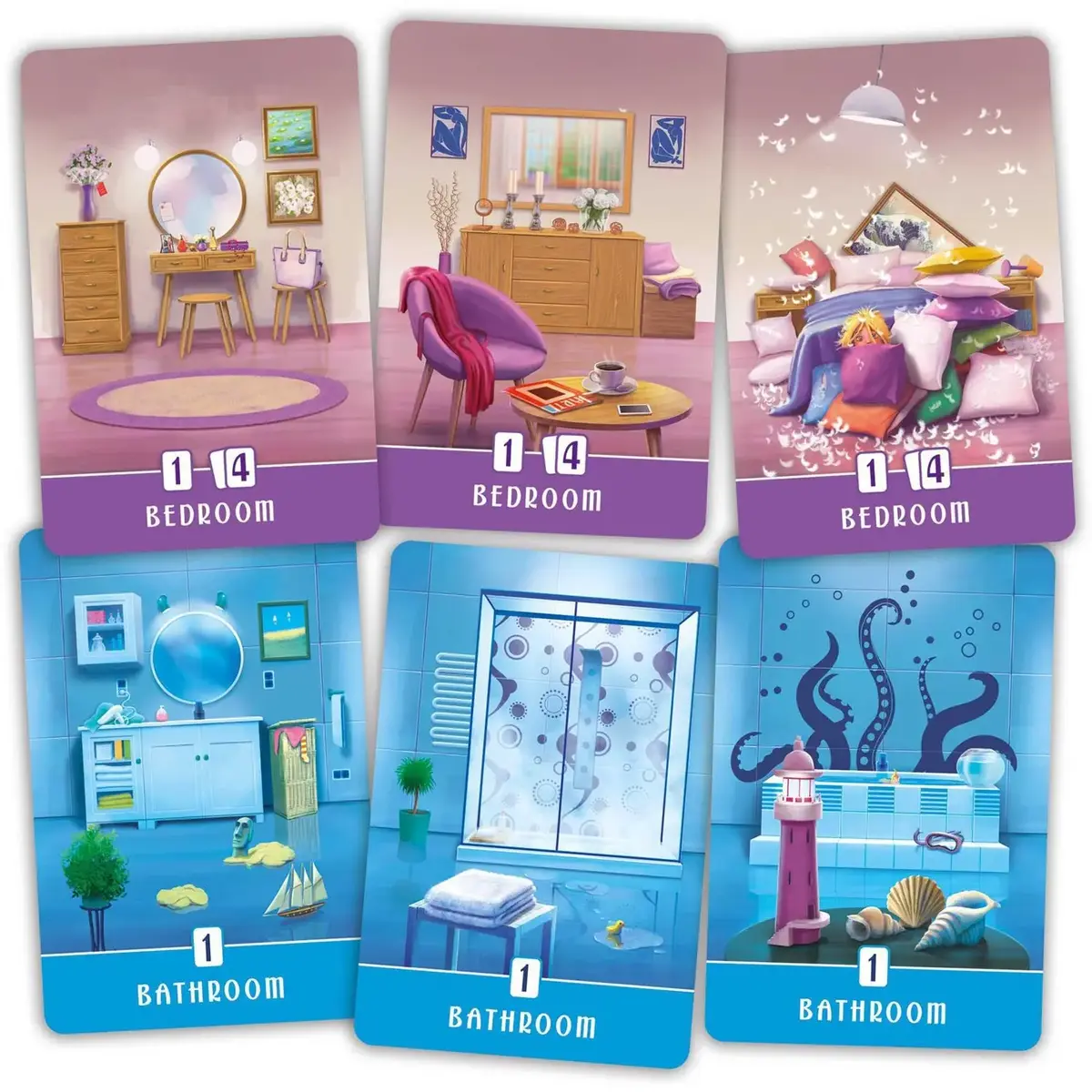 Rebel Asmodee Dream Home galda spēle Photo 2