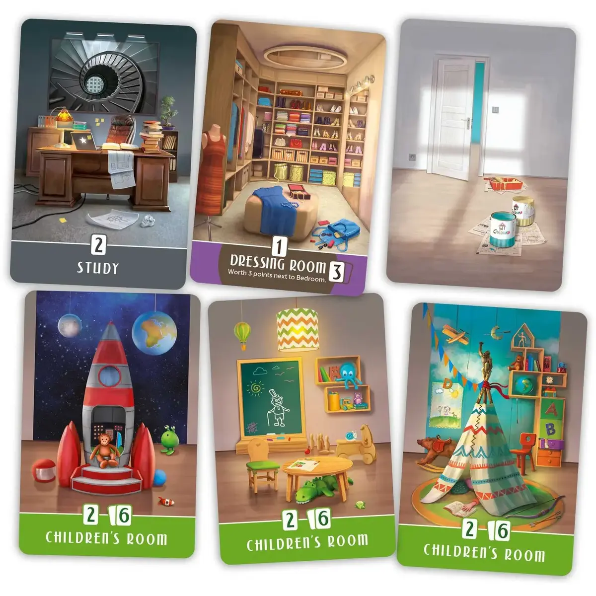 Rebel Asmodee Dream Home galda spēle Photo 3