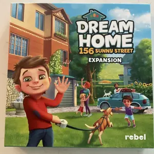 Galda spēle Virtual Sunny Street 156 EN — Virtual Dream Home papildinājums, angļu versija