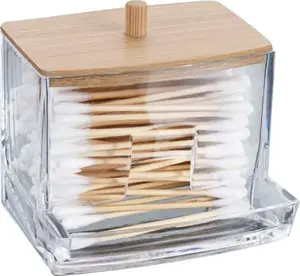 Cosmetic Storage Container Eleganza 170483190 Transparent — clear plastic organizer for cosmetics