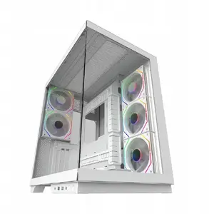 Computer case Aqirys JANUS white — mid-tower ATX-compatible chassis, white finish