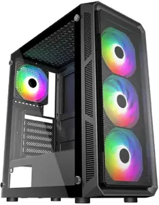 Computer Case VeinX Crono Hermes Mesh ARGB black VX-HE19A